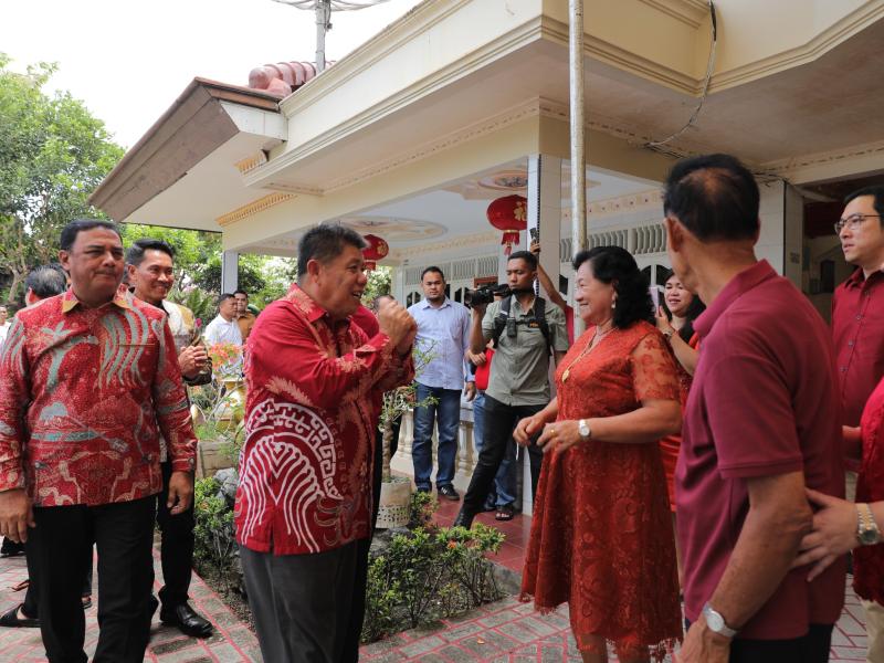Gubernur Babel Hidayat Arsani : Tahun Baru Imlek Momentum Perkuat Toleransi dan Kebersamaan Antarumat